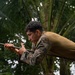 DELAYEN 26: MRF-D Marines participate in obstacle drill for commando course