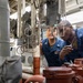 USS Mustin conducts engineering training team drill