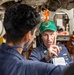 USS Mustin conducts engineering training team drill