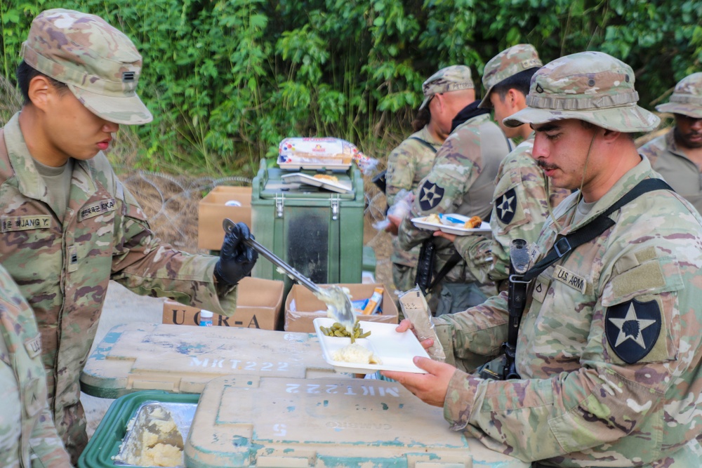 Champion Brigade field feeding
