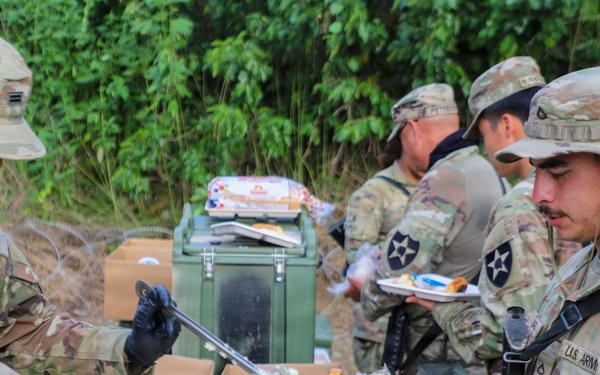 Champion Brigade field feeding