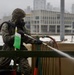 Champion Brigade decon training at Busan port
