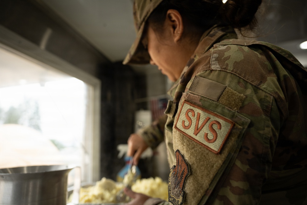 Services Airmen Support Deployment for Training in Seward, Alaska
