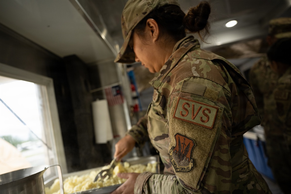 Services Airmen Support Deployment for Training in Seward, Alaska
