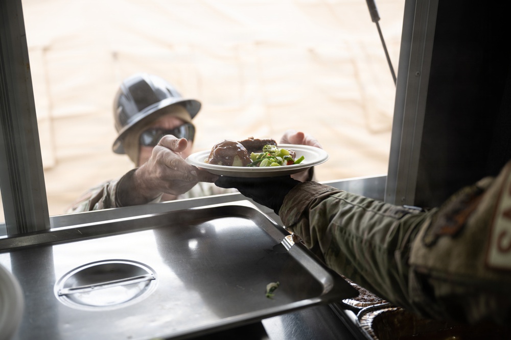Services Airmen Support Deployment for Training in Seward, Alaska
