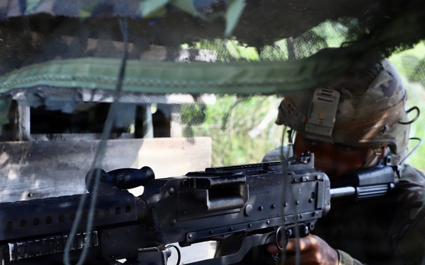 194th DSSB of Champion Brigade trains for base defense