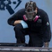 Delbert D. Black Sailors Conduct Maintenance