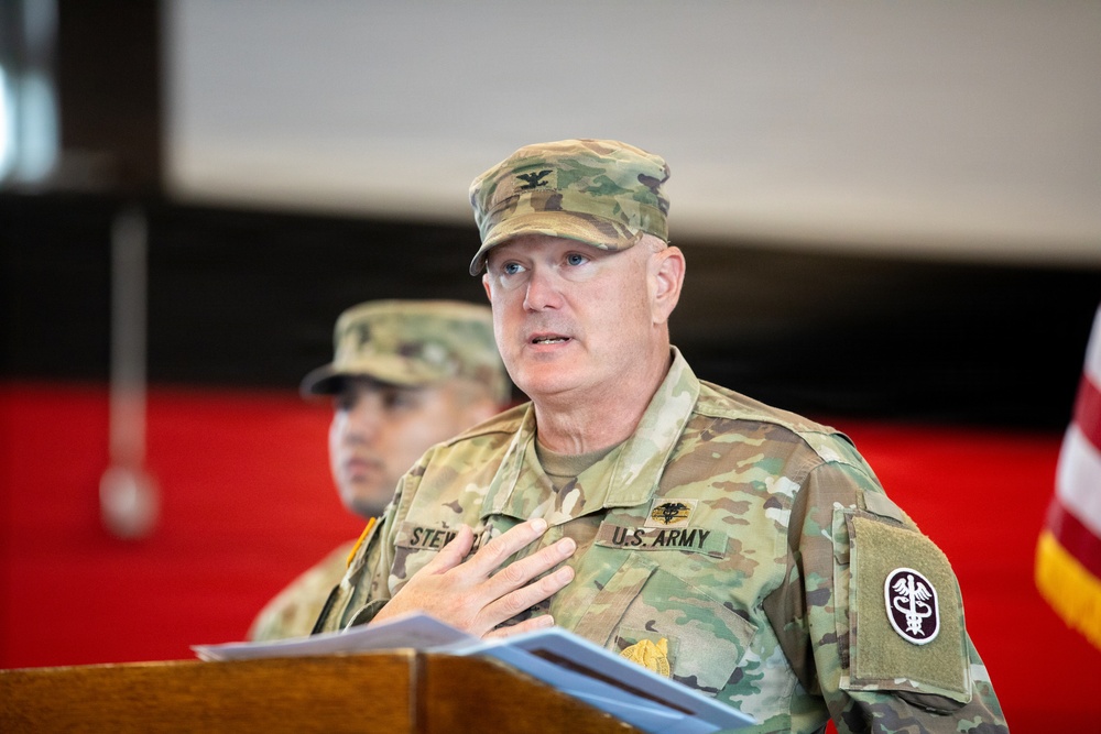 DWMMC Relief in Place/Transfer of Authority at Landstuhl Regional Medical Center