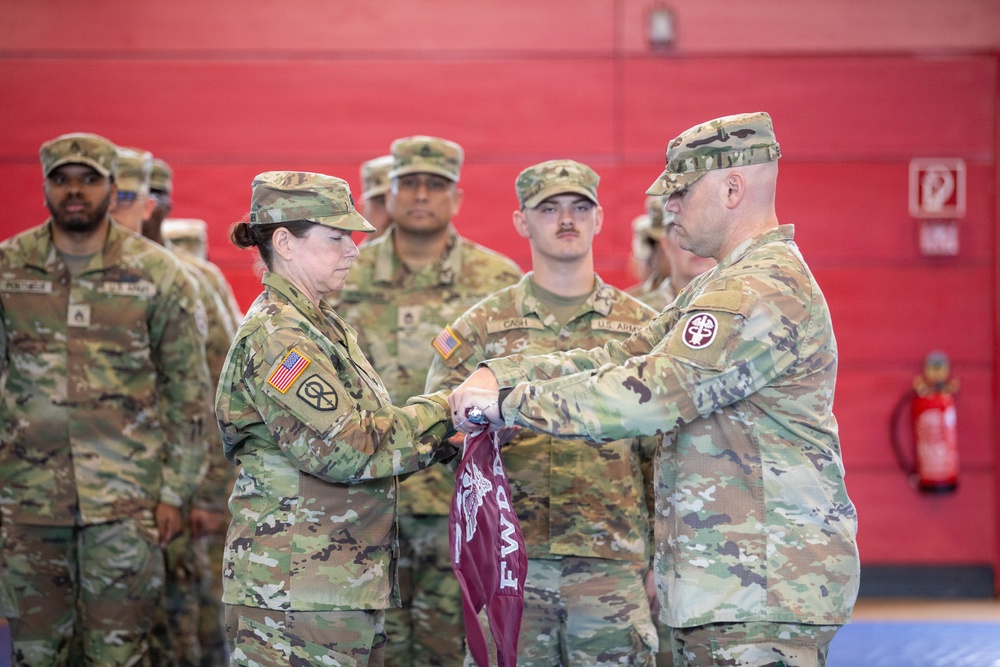 DWMMC Relief in Place/Transfer of Authority at Landstuhl Regional Medical Center