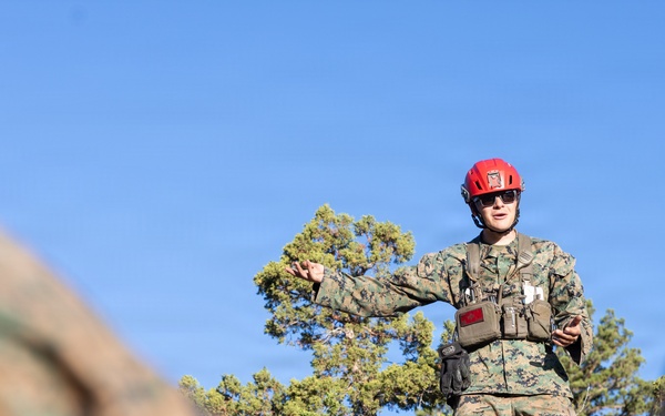 3rd Bn., 4th Marines practice cliff assaults during MTX 4-26
