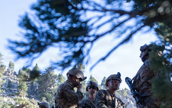 3rd Bn., 4th Marines practice cliff assaults during MTX 4-26