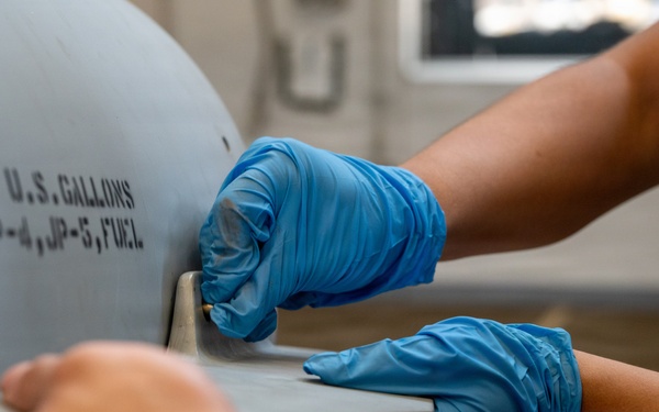 Fueling the Fight: 35th Maintenance Squadron Conducts Nestable Fuel Tank Build Up Training