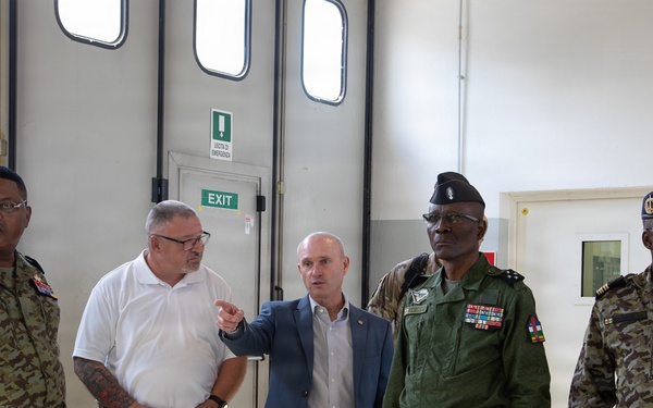 US, Central African Republic hold garrison management engagement in Italy