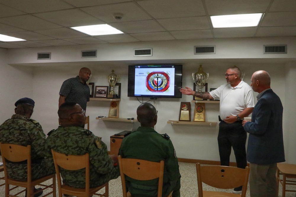 US, Central African Republic hold garrison management engagement in Italy