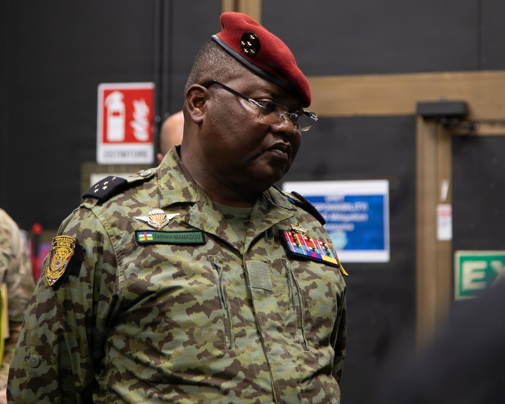 US, Central African Republic hold garrison management engagement in Italy