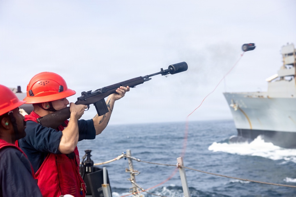 John Paul Jones Conducts Replenishment-at-Sea