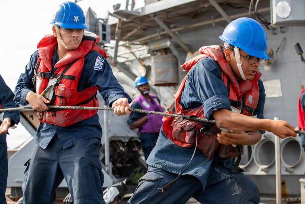 John Paul Jones Conducts Replenishment-at-Sea