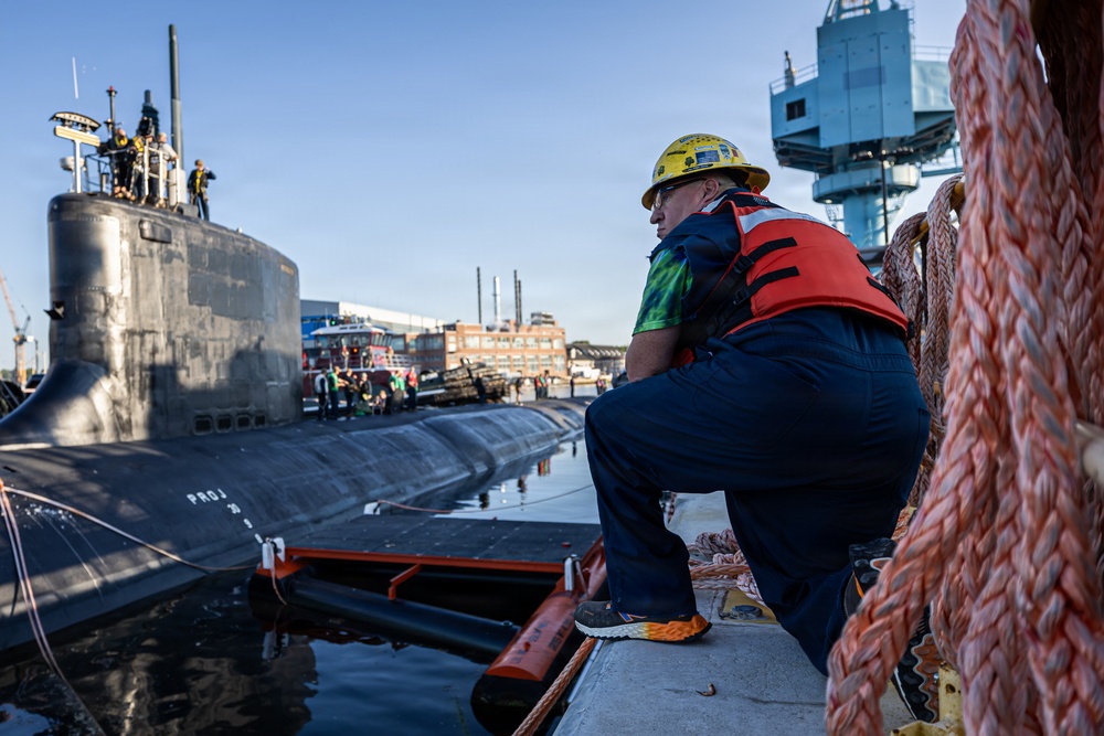 Battle Ready USS North Dakota (SSN 784) Delivered Back to the Fleet