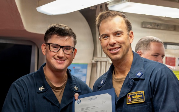 Sailors Get ESWS on DDG 117