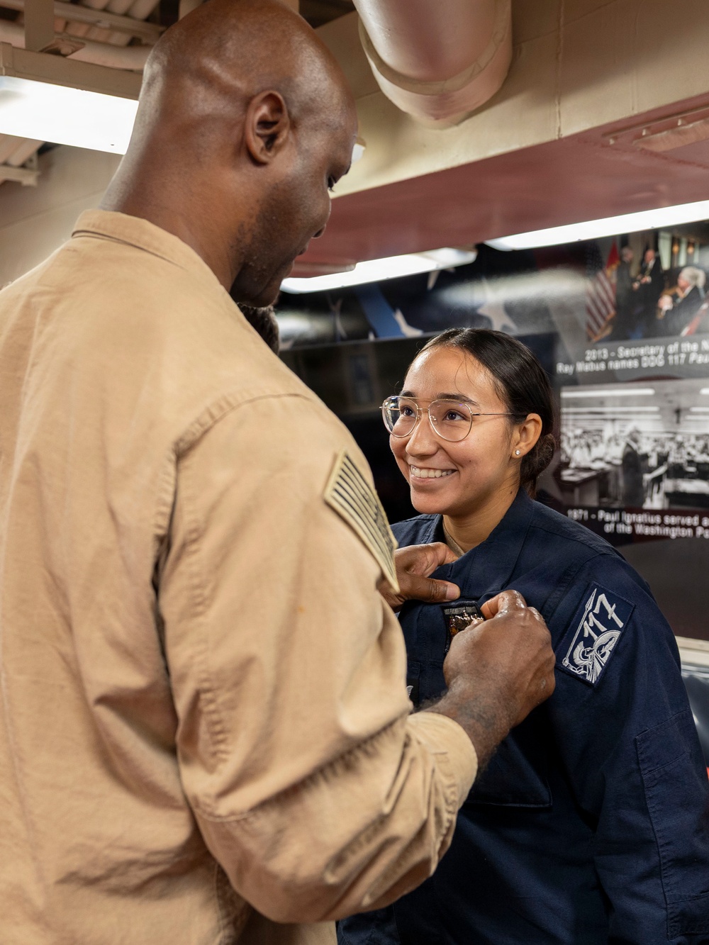 Sailors Get ESWS on DDG 117