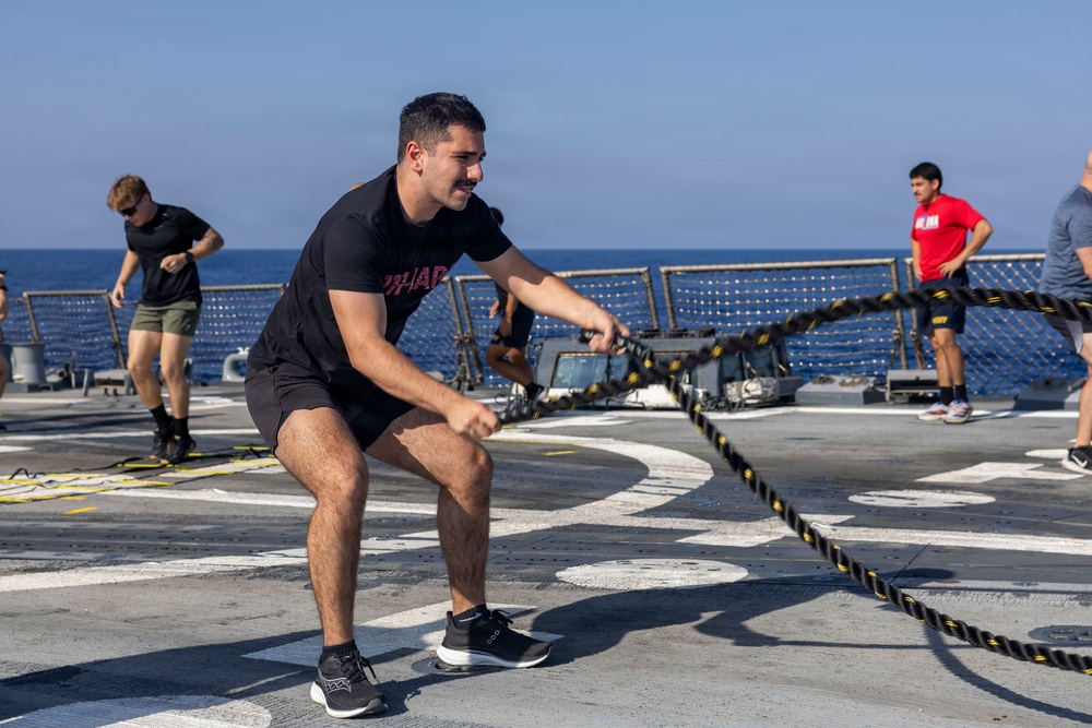 DDG 117 Fit Club Group Workout