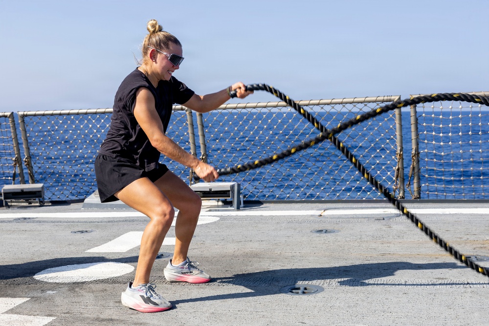 DDG 117 Fit Club Group Workout