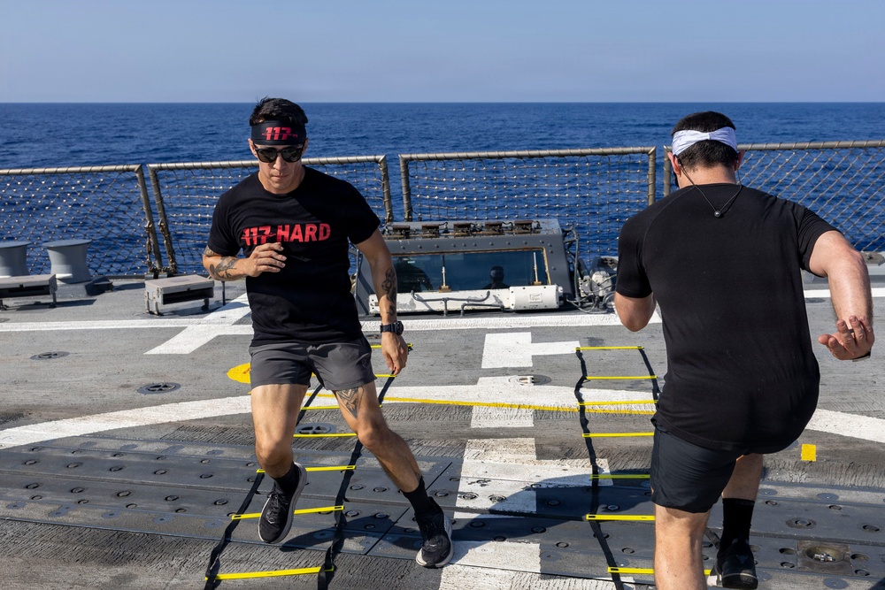 DDG 117 Fit Club Group Workout