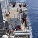 DDG 117 RAS With USNS Medgar Evers
