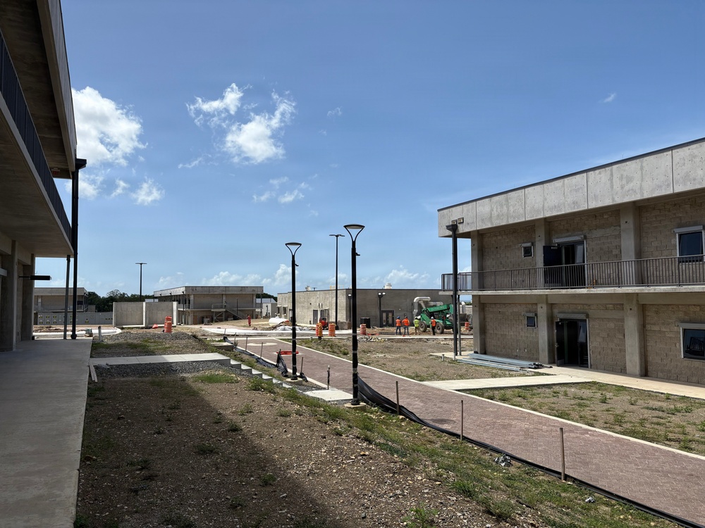 Military Barracks Constructed Using COS Design