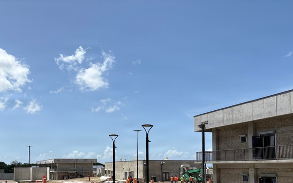 Military Barracks Constructed Using COS Design