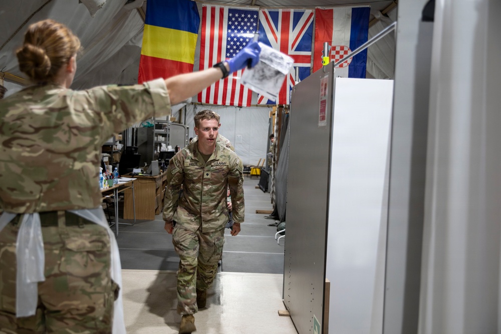2-37 AR and Allies work side by side during joint medical training in Poland