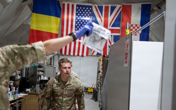 2-37 AR and Allies work side by side during joint medical training in Poland