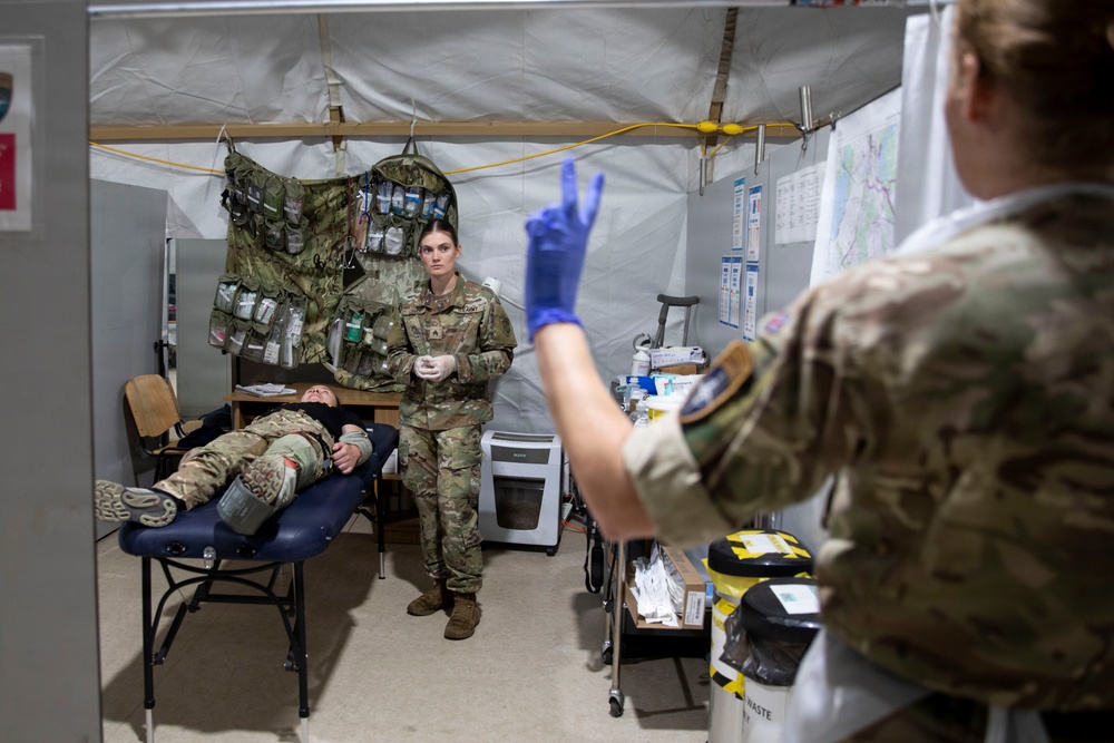 2-37 AR and Allies work side by side during joint medical training in Poland