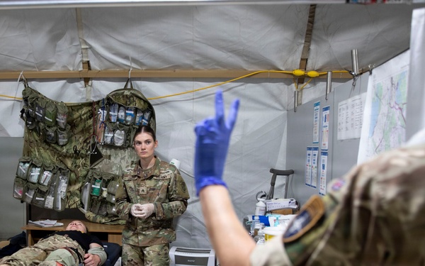 2-37 AR and Allies work side by side during joint medical training in Poland