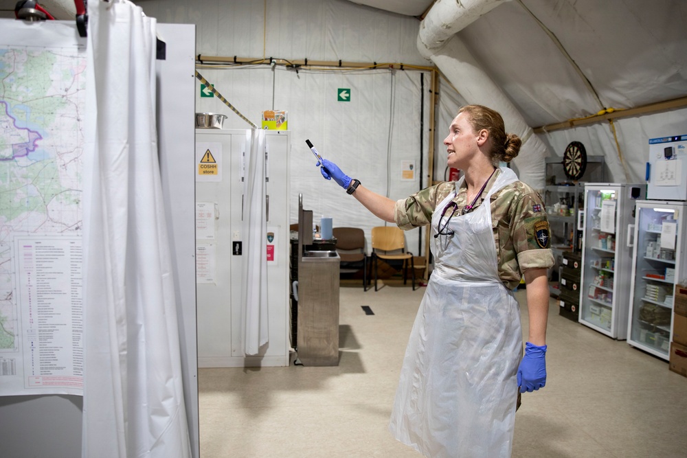 2-37 AR and Allies work side by side during joint medical training in Poland
