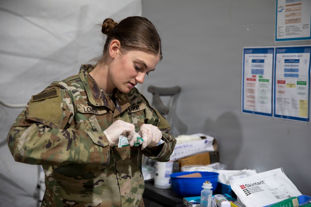 2-37 AR and Allies work side by side during joint medical training in Poland