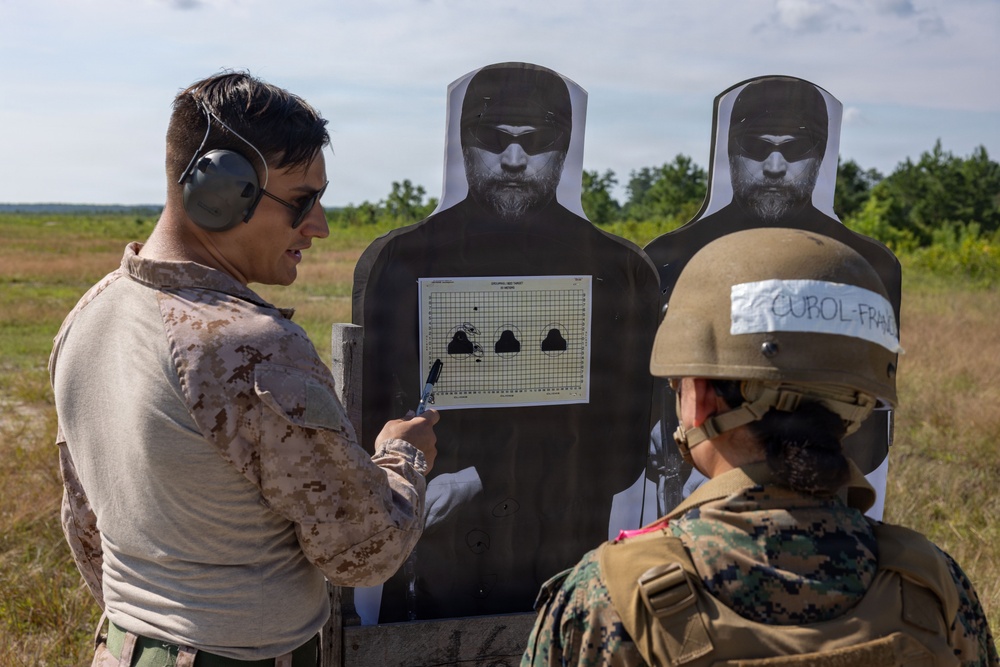 2nd Medical Battalion Familiarization Range