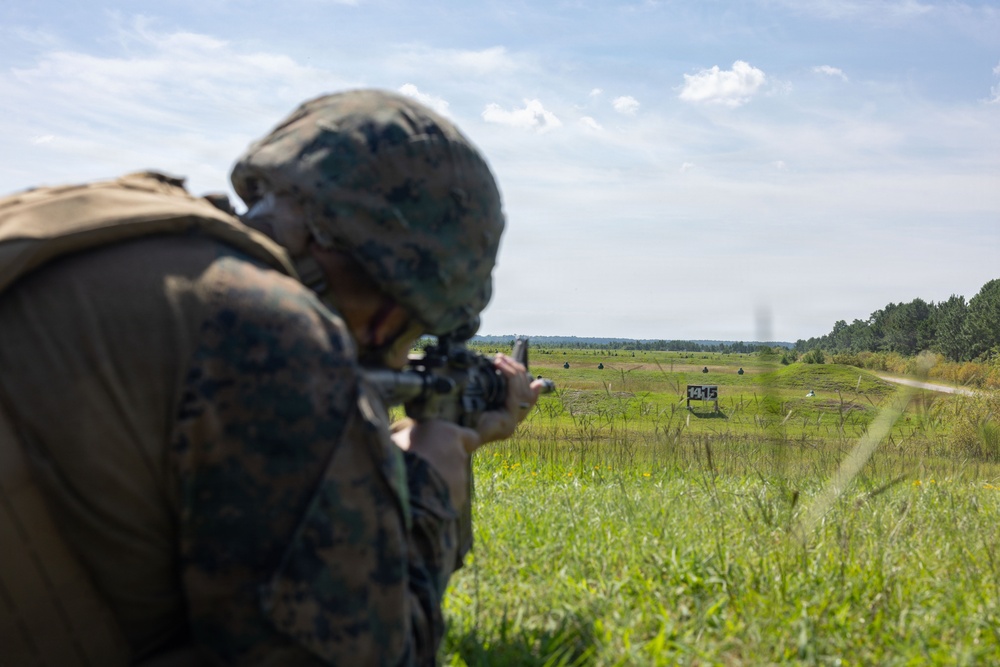 2nd Medical Battalion Familiarization Range
