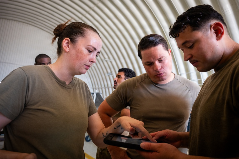 Building Mission Ready Airmen: 31st MXS Conducts Cross-Functional Training