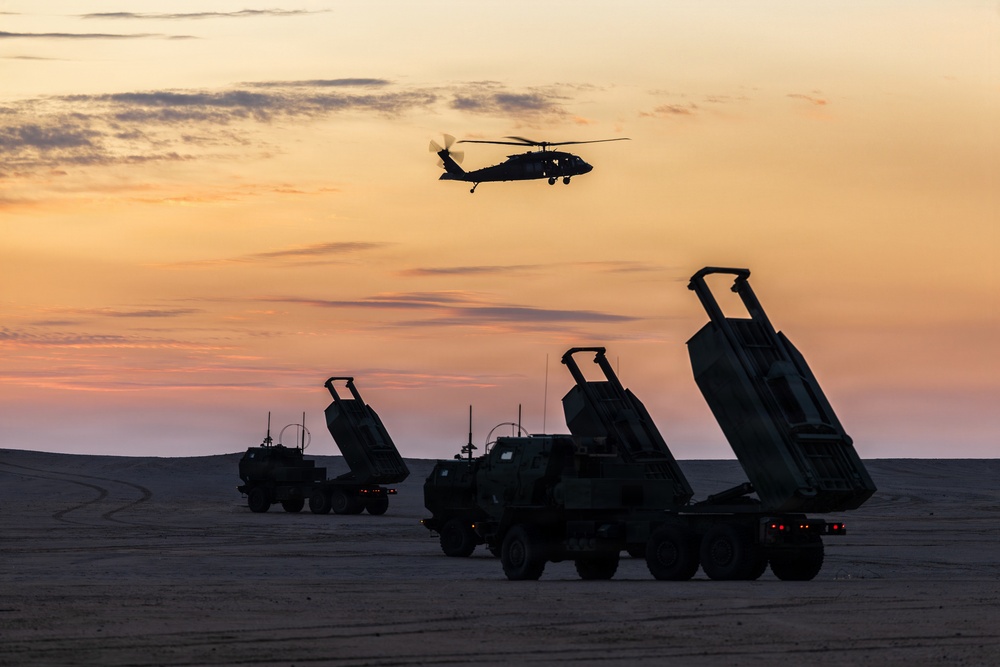 HIMARS training exercise