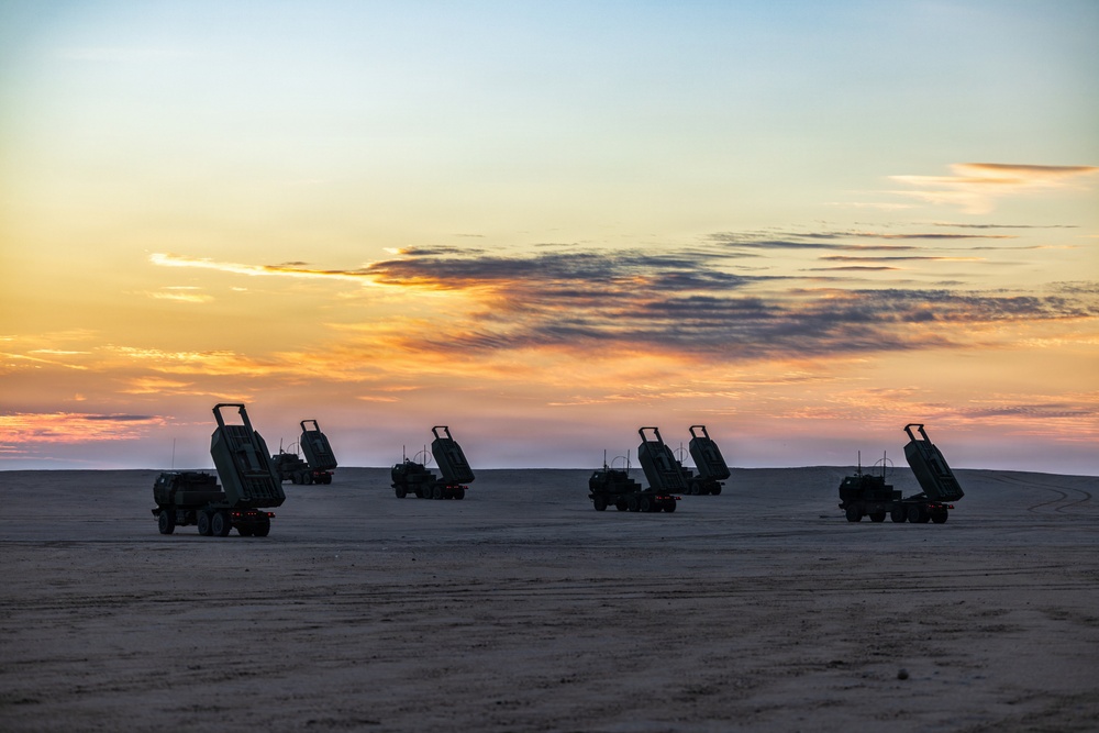 HIMARS training exercise