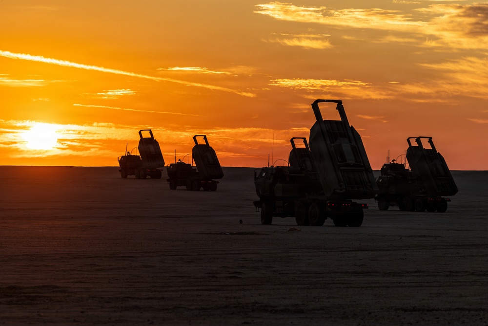 HIMARS training exercise