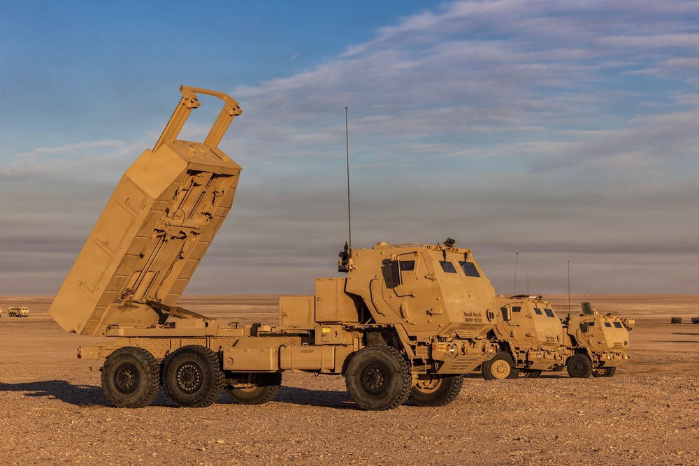 HIMARS training exercise