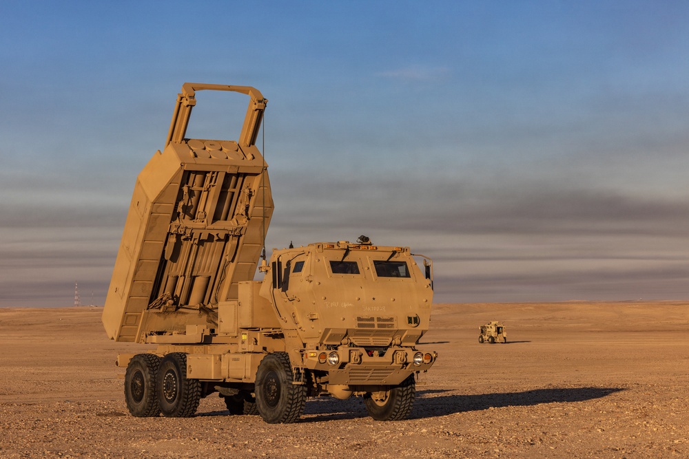 HIMARS training exercise