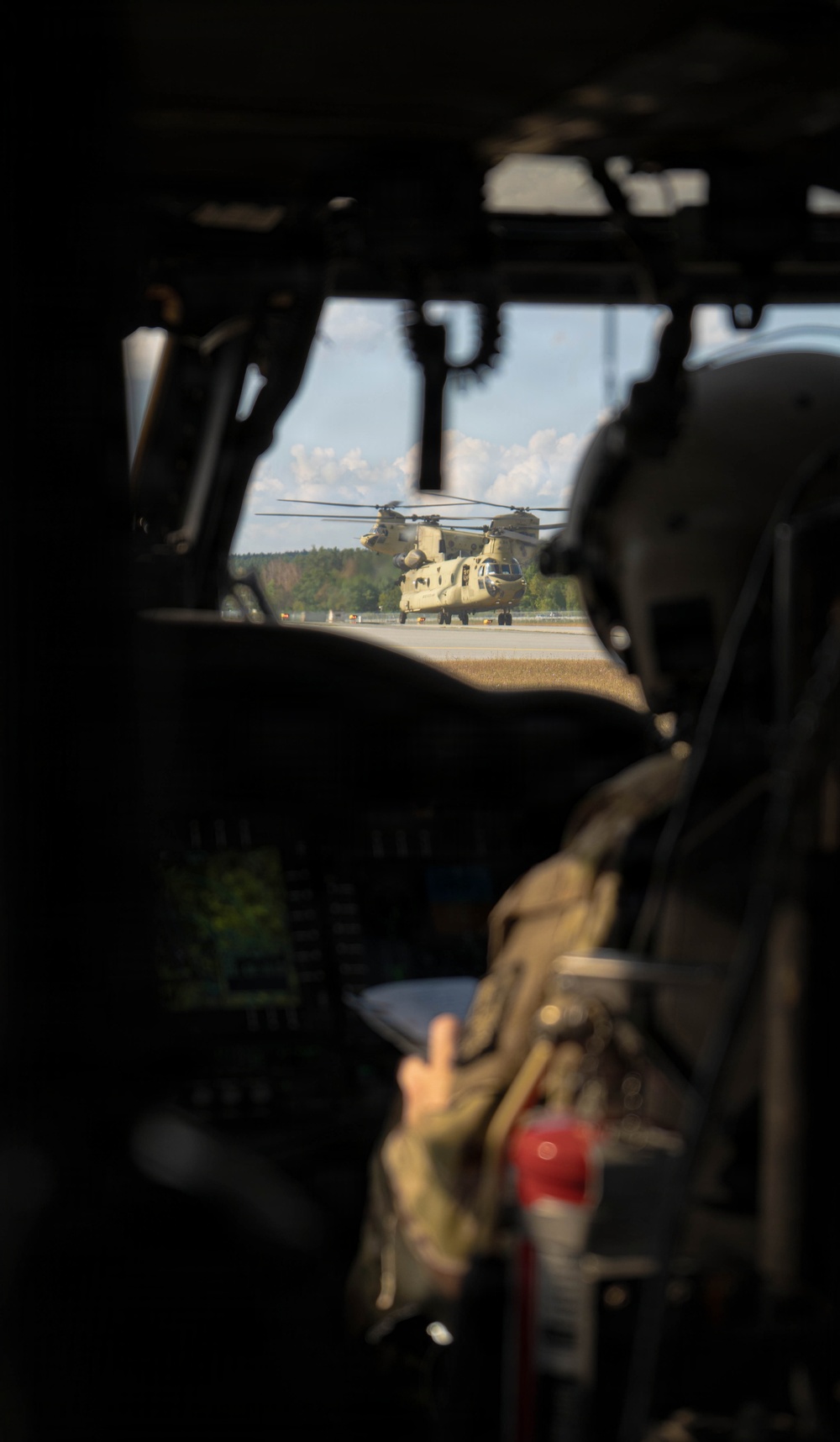 1-214 GSAB of the 12th CAB Conducts Multi-Ship Air Assault During Saber Junction
