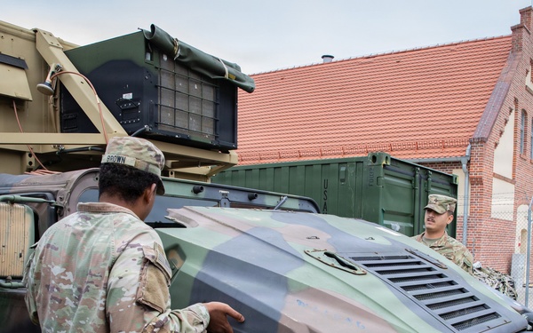 Signal Intelligence Support Company conducts preventive maintenance checks and services