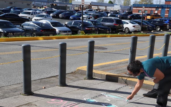 Chalk the walk