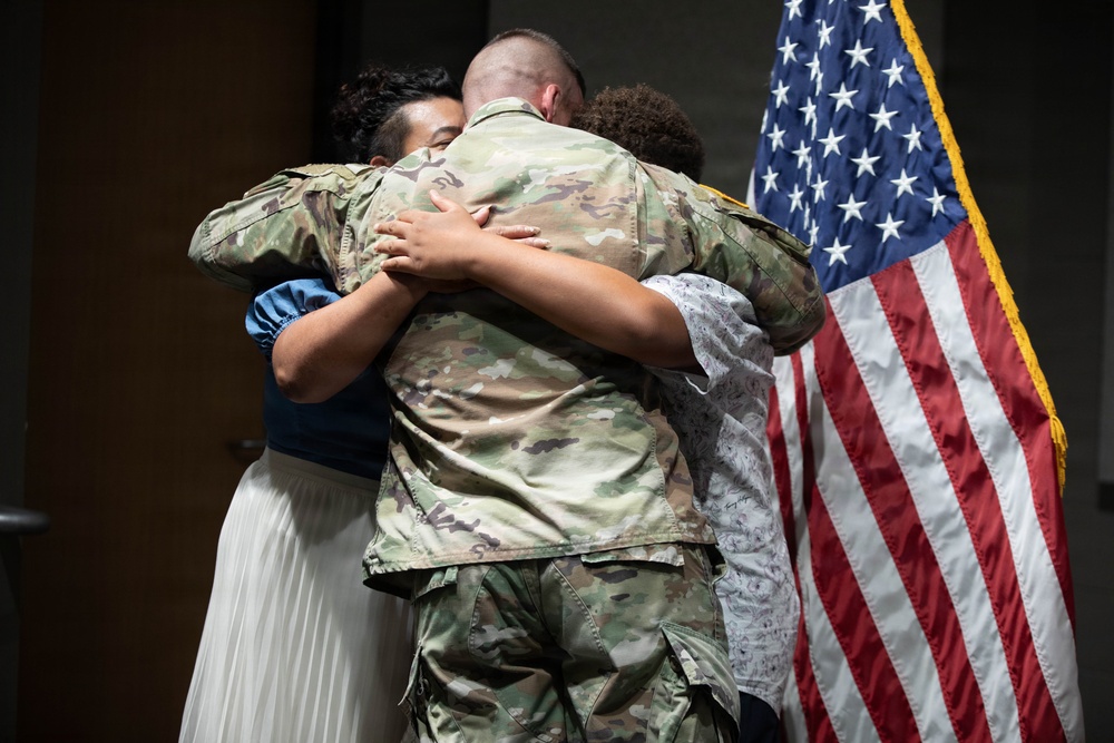 Meredith assumes role as G-1 sergeant major