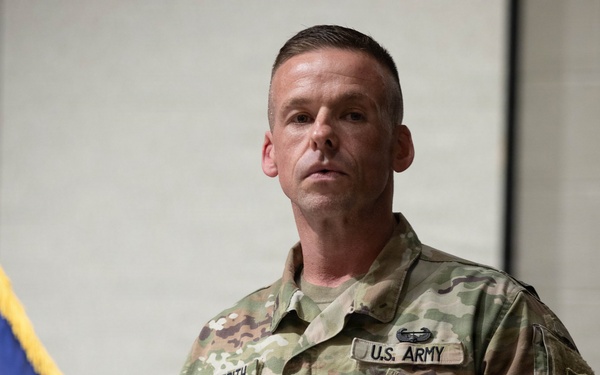 Meredith assumes role as G-1 sergeant major