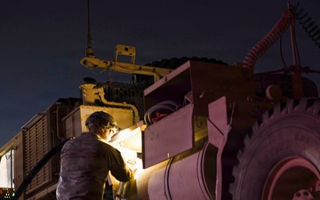 U.S. Army Soldiers Conduct Operations in the Middle East